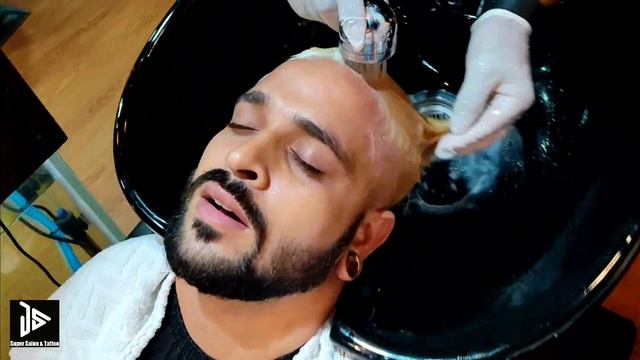 black to silver grey hair colour, js super salon #jssupersalon смотреть онлайн