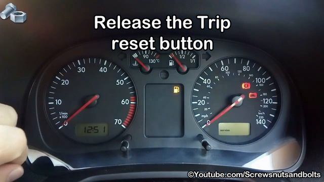 How To Reset The Service Indicator On A Volkswagen Golf