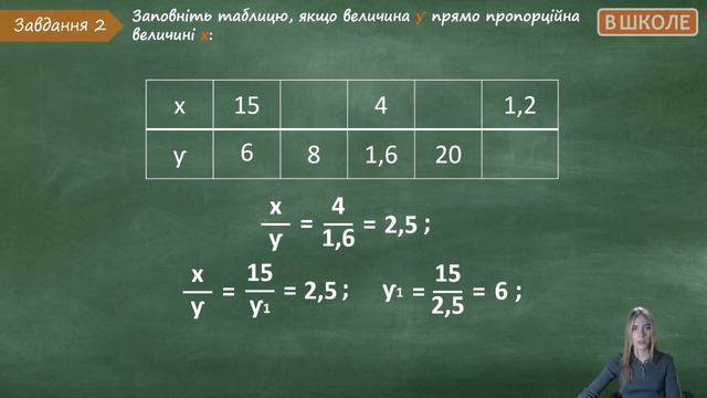 #22. Пряма та обернена пропорційні залежності смотреть онлайн