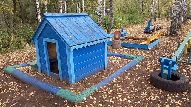 Детская площадка в Дюртюлях. смотреть онлайн