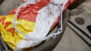 Замена прокладки крышки картера на мотобуксировщике двигатель Лифан 15 л.с