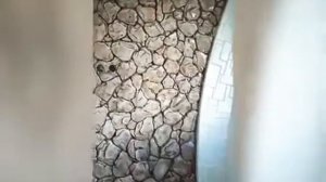 барельеф на стене камин мастер класс художник Отабек.Ю.Э.