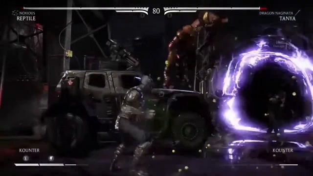 Mortal Kombat X: Reptile- Refugee Camp Stage Fatality смотреть онлайн