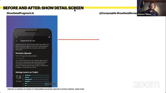 From XML to Compose, transforming an existing large app to Jetpack Compose смотреть онлайн