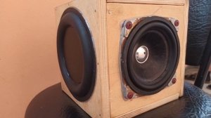 Лютый Басс Тест 25ГДН-3-4 с пассивным излучателем 6.5 ih.