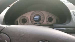Мерседес E инженерное меню и сброс сервисов Mercedes W211 Serviceinterval Reset Zurücksetze