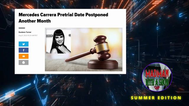 Mercedes Carrera Pretrial Set For September Maybe