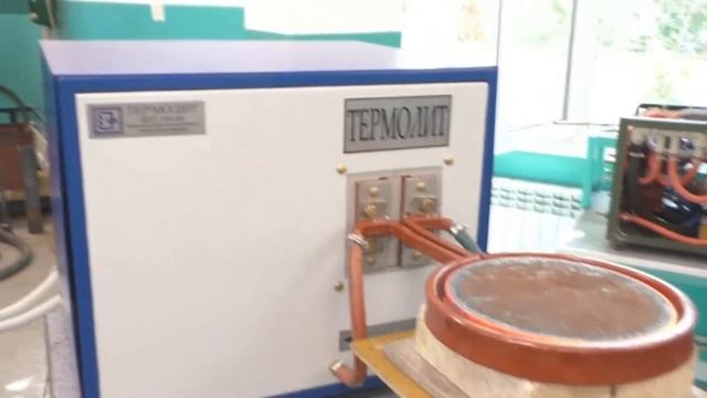 Нагрев диска диаметром 260мм / Heating of disc with diameter 260mm смотреть онлайн