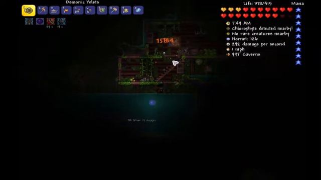 Chlorophyte Mining | Terraria, Part 21 смотреть онлайн