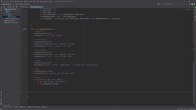 JAVA BRICK BREAKER GAME - How to code a Brick Breaker Game in *5 MINUTES* смотреть онлайн