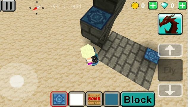 Играть в Exploration Craft 3D, аналог Minecraft, обзор, прохождение смотреть онлайн
