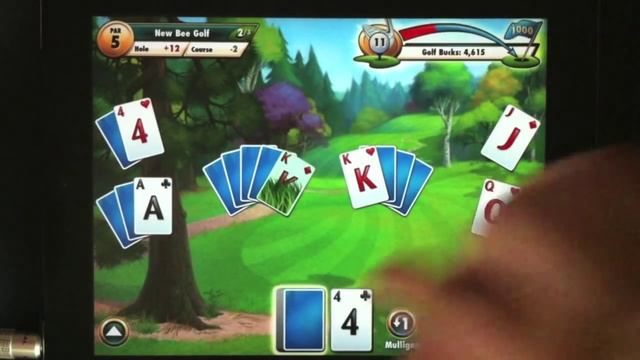 Fairway Solitaire - Golf Background Environment + Solitaire puzzles = Addiction! - iPad Video App R смотреть онлайн