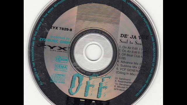 De' Ja Vue – Soul To Soul (On Air Edit I) смотреть онлайн