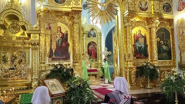 Задостойник Пятидесятницы " Радуйся, Царице..."(В. Ковальджи). Регент Екатерина Артюхова. смотреть онлайн