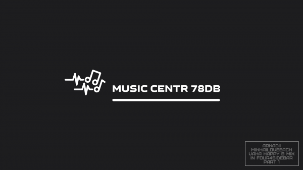 78db - Best live mix 2024 (Part 1) Arkadii Mikhailoveeach - Vaha Happy B Prepaty in Four4sideBar.