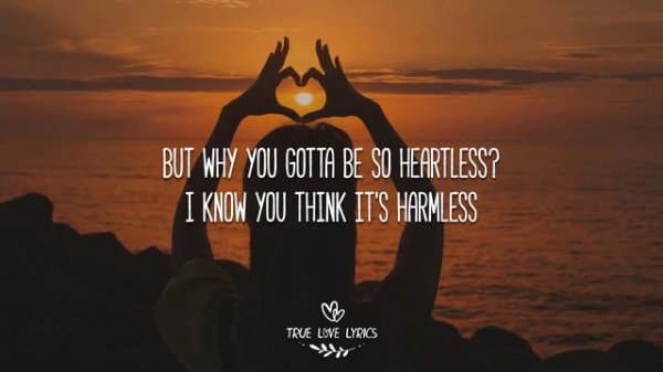 Diplo, Julia Michaels, Morgan Wallen - Heartless (Lyric Video)