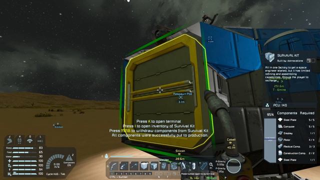 🚶 Space Engineers - Emergency Rations #3 смотреть онлайн