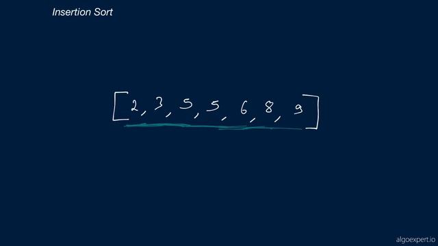 23. Easy Algorithms. Insertion Sort смотреть онлайн