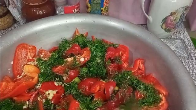 Перец в сладкой заливке?Самый вкусный и быстрый рецепт! смотреть онлайн