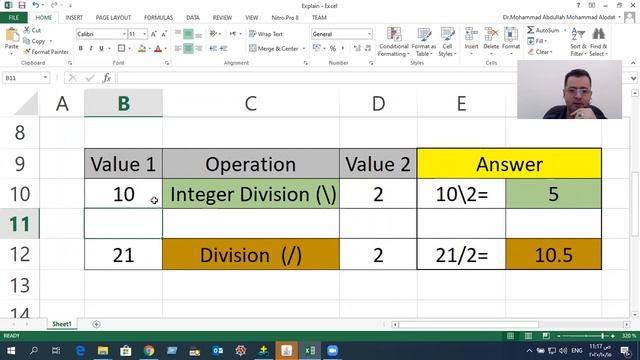 Explain Integer Division (\) and (/) смотреть онлайн