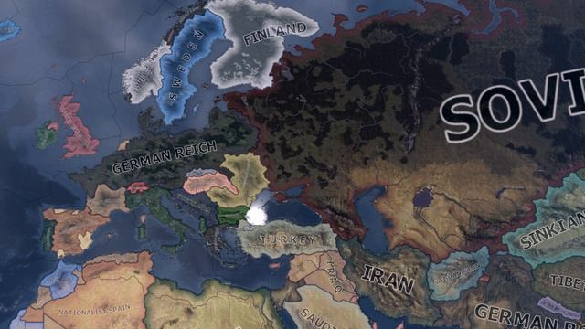 GIGA TECH FINLAND MESSES UP WW2 HOI4 TIMELAPSE смотреть онлайн