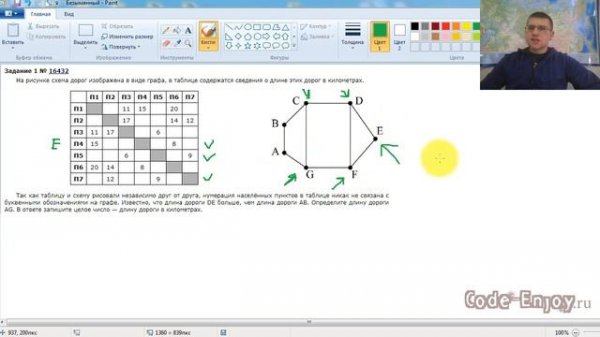 ЕГЭ по информатике 2021 - Задание 1 (Симметричные ветки)