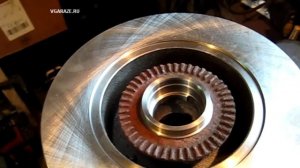 Замена задних тормозных дисков Ауди А4