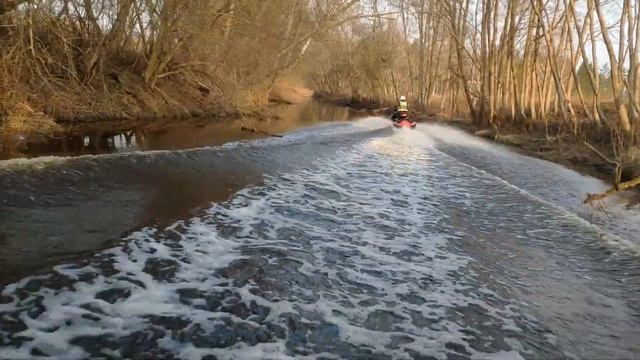 SeaDoo SPARK winter off-road, водные мотоцыклы по льду смотреть онлайн