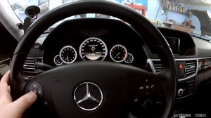 Как самому сбросить межсервисный интервал ТО mercedes benz E class w212