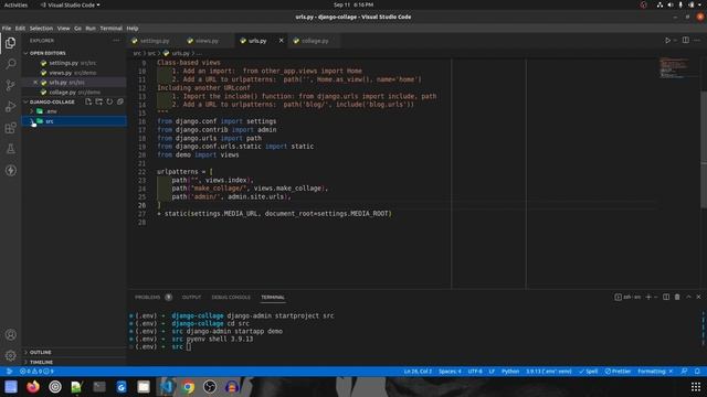How to make Simple Photo Collage Maker using Python, Django in 30 minutes смотреть онлайн