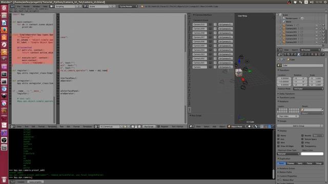 [ita] Python per Blender - Tutorial Addon Parte 6 .- Uso Operator смотреть онлайн