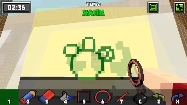 Pixel Painter L Пиксельный Художник   Обзор игры Android #Games