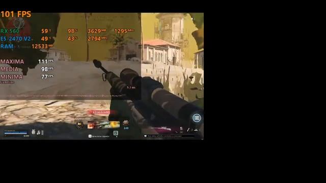 COD WARZONE 1 (CALDERA) - NO XEON E5-2470 V2 + RX 560 + 16 GIGA смотреть онлайн