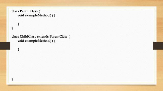 58 - Method Overriding in Java (Part-1) (Hindi/Urdu) смотреть онлайн