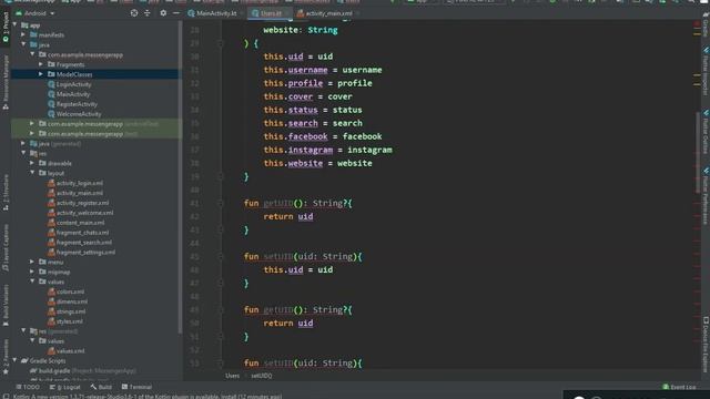 Display name & Image on Android Custom AppBarLayout - Firebase Kotlin Android Studio Tutorial 2020 смотреть онлайн