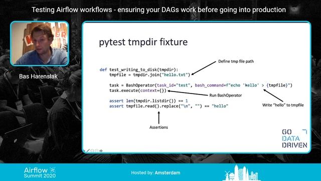 Testing Airflow Workflows - Ensuring Your DAGs Work Before Going Into Production