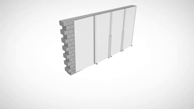 Отделка стен гипсокартоном при помощи монтажного клея Plato Fixer смотреть онлайн