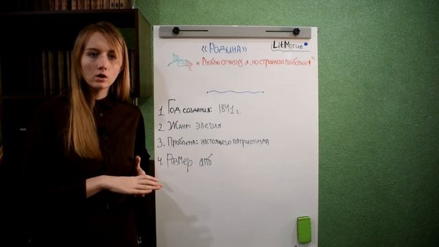 Разбор стихотворения М. Ю. Лермонтова "Родина" смотреть онлайн