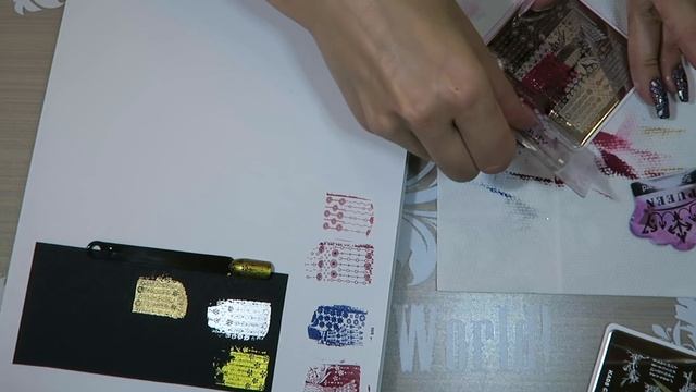 Пластина для многослойного Стемпинга KADS CHINESE / KADS FLOWER / AliExpress / Алиэкспресс. смотреть онлайн