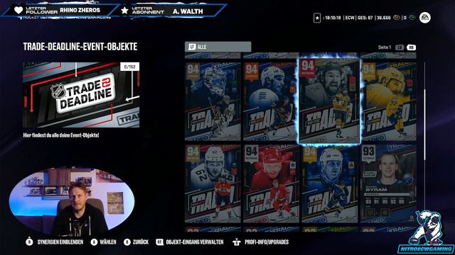 NHL 24 - HUT - NHL Trade Deadline & Event Woche 2 смотреть онлайн