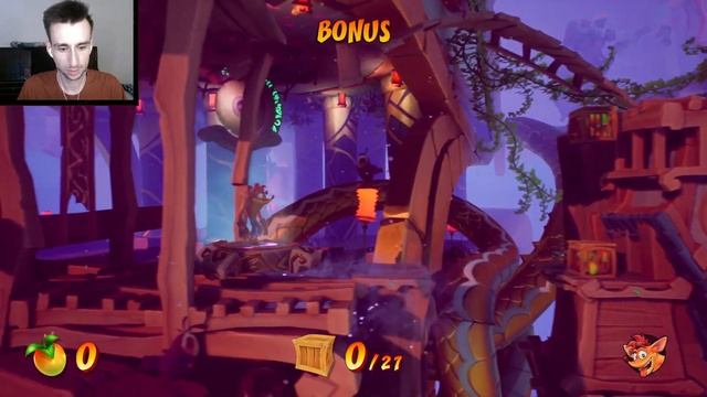 ПОПЫТКИ ПЕРФЕКЦИОНИСТА ◉ CRASH BANDICOOT 4: IT’S ABOUT TIME №8 смотреть онлайн