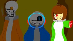 Bad time trio with lyrics ● Triple the threat ● undertale theme