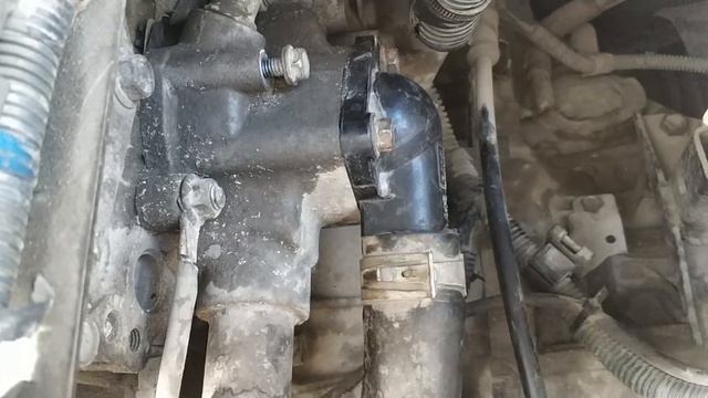 Не Спешите Выбрасывать Старый Термостат. Замена термостата на QG18DE_Избавляемся от воздушной пробк смотреть онлайн