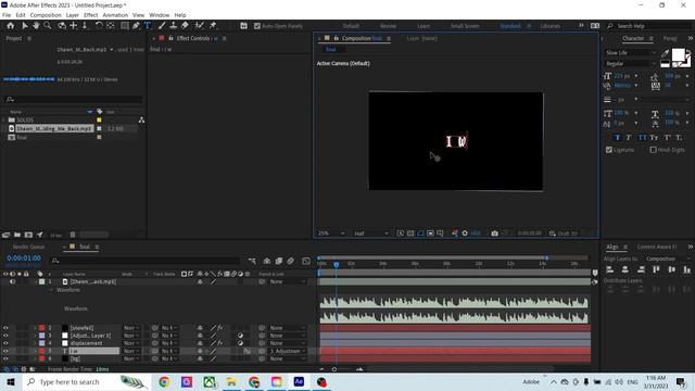 “After Effects Tutorial” Audio Lyrics Animation (Анимация Аудио Текста) смотреть онлайн