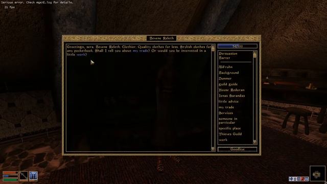 Ienas Sarandas - Side Quest Walkthrough (TES III Morrowind) смотреть онлайн