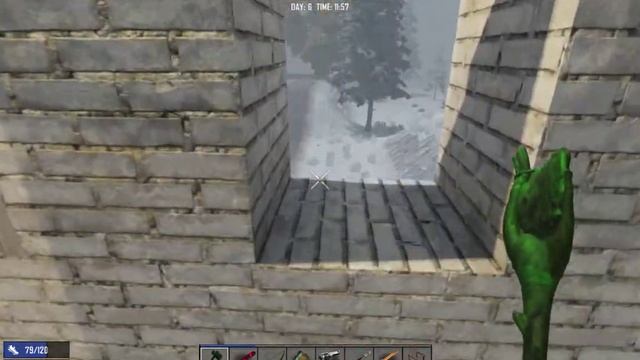 7 Days to Die как сделать/скрафтить печь смотреть онлайн