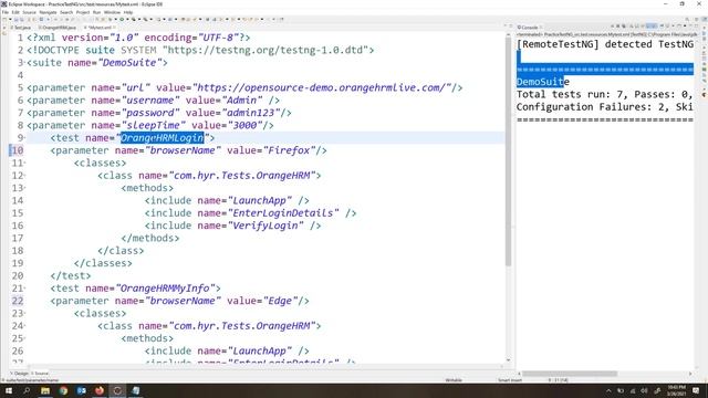 P9 - Optional Parameters in TestNG | TestNG | Testing Framework | смотреть онлайн
