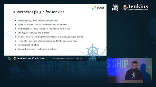 JUC TLV 2018 | On-Demand Jenkins Slaves with Kubernetes: When a Jenkins Slave is a Pod - Eran Bibi смотреть онлайн