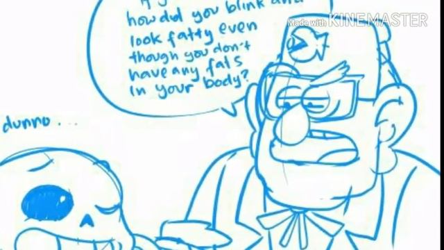 Gravity Falls y Undertale se conocen. смотреть онлайн