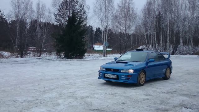 Snow Drift Subaru Impreza GC8 Type-r ver.5 смотреть онлайн